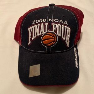 NWT! 2006 NCAA Final Four in Indianapolis Baseball Cap Hat by Top of the World